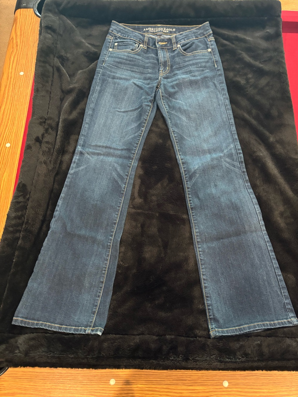 American Eagle Outfitters Women's Boot Cut Jeans - Blue